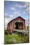 USA, Oregon, Scio, Shimanek Bridge. Digital Composite.-Rick A. Brown-Mounted Photographic Print