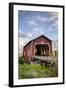 USA, Oregon, Scio, Shimanek Bridge. Digital Composite.-Rick A. Brown-Framed Photographic Print