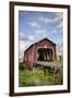 USA, Oregon, Scio, Shimanek Bridge. Digital Composite.-Rick A. Brown-Framed Photographic Print