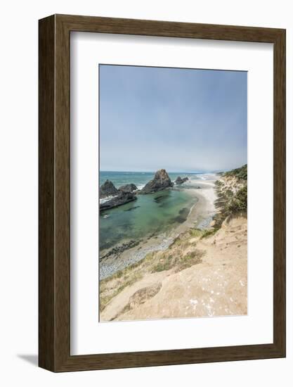 USA, Oregon. Seal Rocks State Park, Seal Rocks.-Rob Tilley-Framed Photographic Print