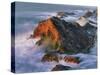 USA, Oregon, Shore Acres State Park. Sunset Light on Ocean Shore Cliffs-Jaynes Gallery-Stretched Canvas