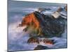 USA, Oregon, Shore Acres State Park. Sunset Light on Ocean Shore Cliffs-Jaynes Gallery-Mounted Photographic Print