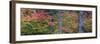 USA, Oregon, Silver Falls State Park. Autumn forest panoramic .-Jaynes Gallery-Framed Photographic Print