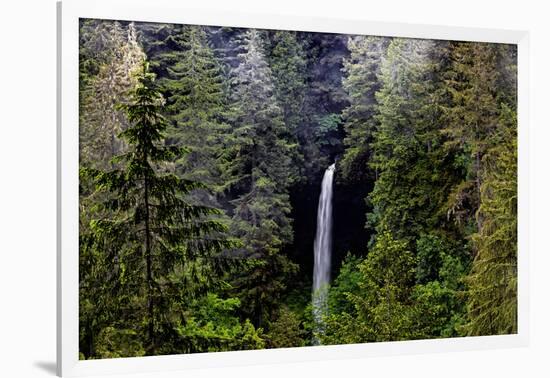 USA, Oregon, Silver Falls State Park, North Falls-Joe Restuccia III-Framed Photographic Print