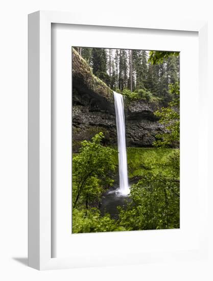 USA, Oregon, Silver Falls State Park, South Falls-Joe Restuccia III-Framed Photographic Print