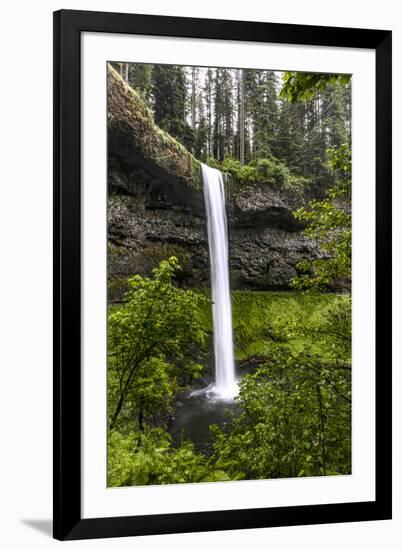 USA, Oregon, Silver Falls State Park, South Falls-Joe Restuccia III-Framed Photographic Print