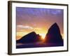 USA, Oregon, Sunset over Gold Beach on the Oregon Coast-Jaynes Gallery-Framed Photographic Print