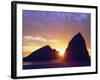 USA, Oregon, Sunset over Gold Beach on the Oregon Coast-Jaynes Gallery-Framed Photographic Print