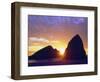 USA, Oregon, Sunset over Gold Beach on the Oregon Coast-Jaynes Gallery-Framed Photographic Print