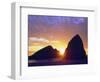 USA, Oregon, Sunset over Gold Beach on the Oregon Coast-Jaynes Gallery-Framed Photographic Print