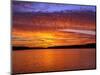 USA, Oregon. Sunset over Lake Umatilla.-Steve Terrill-Mounted Photographic Print