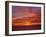 USA, Oregon. Sunset over the Pacific Ocean from Cape Perpetua.-Steve Terrill-Framed Premium Photographic Print