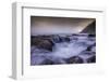 USA, Oregon. Thor's Well and ocean at sunset.-Jaynes Gallery-Framed Photographic Print