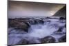 USA, Oregon. Thor's Well and ocean at sunset.-Jaynes Gallery-Mounted Photographic Print