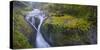 Usa. Oregon. Twister Falls on Eagle Creek in the Columbia Gorge-Gary Luhm-Stretched Canvas