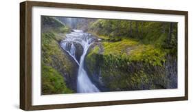 Usa. Oregon. Twister Falls on Eagle Creek in the Columbia Gorge-Gary Luhm-Framed Photographic Print