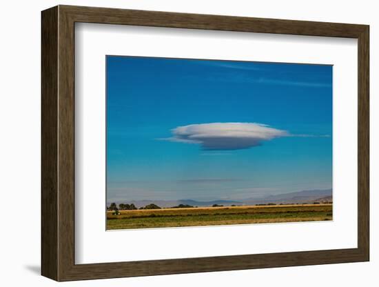 USA, Oregon, Vale. Lenticular Cloud-Bernard Friel-Framed Photographic Print