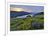 USA, Oregon. View of Lake Bonneville at sunrise.-Jaynes Gallery-Framed Premium Photographic Print