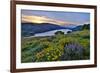 USA, Oregon. View of Lake Bonneville at sunrise.-Jaynes Gallery-Framed Premium Photographic Print