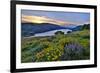 USA, Oregon. View of Lake Bonneville at sunrise.-Jaynes Gallery-Framed Premium Photographic Print