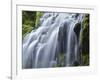 USA, Oregon, Willamette National Forest, Three Sisters Wilderness, Upper Proxy Falls-John Barger-Framed Photographic Print