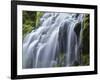 USA, Oregon, Willamette National Forest, Three Sisters Wilderness, Upper Proxy Falls-John Barger-Framed Photographic Print