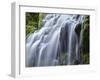 USA, Oregon, Willamette National Forest, Three Sisters Wilderness, Upper Proxy Falls-John Barger-Framed Photographic Print
