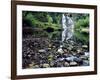 USA, Oregon, Young's River Falls. Waterfall Landscape-Steve Terrill-Framed Photographic Print