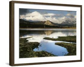 Usa, Pacific Northwest, Mountain Scenic with a Lake-Christopher Talbot Frank-Framed Photographic Print