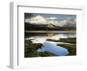 Usa, Pacific Northwest, Mountain Scenic with a Lake-Christopher Talbot Frank-Framed Photographic Print