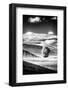 USA, Palouse Country, Washington State. Infrared Palouse fields and lone tree-Terry Eggers-Framed Photographic Print