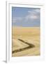 USA, Palouse, Washington State. Wheat field after harvest in the Palouse Region-Deborah Winchester-Framed Photographic Print