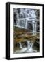 USA, Pennsylvania, Benton. Waterfall in Ricketts Glen State Park.-Jay O'brien-Framed Photographic Print