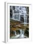 USA, Pennsylvania, Benton. Waterfall in Ricketts Glen State Park.-Jay O'brien-Framed Photographic Print