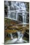 USA, Pennsylvania, Benton. Waterfall in Ricketts Glen State Park.-Jay O'brien-Mounted Photographic Print