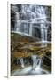 USA, Pennsylvania, Benton. Waterfall in Ricketts Glen State Park.-Jay O'brien-Framed Photographic Print