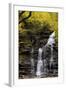 USA, Pennsylvania, Benton. Waterfall in Ricketts Glen State Park-Jay O'brien-Framed Photographic Print