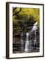 USA, Pennsylvania, Benton. Waterfall in Ricketts Glen State Park-Jay O'brien-Framed Photographic Print