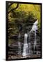 USA, Pennsylvania, Benton. Waterfall in Ricketts Glen State Park-Jay O'brien-Framed Photographic Print