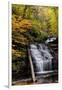 USA, Pennsylvania, Benton. Waterfall in Ricketts Glen State Park-Jay O'brien-Framed Photographic Print