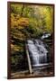 USA, Pennsylvania, Benton. Waterfall in Ricketts Glen State Park-Jay O'brien-Framed Photographic Print