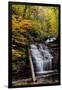 USA, Pennsylvania, Benton. Waterfall in Ricketts Glen State Park-Jay O'brien-Framed Premium Photographic Print