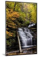 USA, Pennsylvania, Benton. Waterfall in Ricketts Glen State Park-Jay O'brien-Mounted Photographic Print