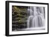 USA, Pennsylvania, Benton. Waterfall in Ricketts Glen State Park-Jay O'brien-Framed Photographic Print