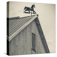 USA, Pennsylvania, Dutch Country, Amish Barn and Weathervane-Walter Bibikow-Stretched Canvas