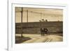 USA, Pennsylvania, Dutch Country, Paradise, Amish Horse and Buggy-Walter Bibikow-Framed Photographic Print