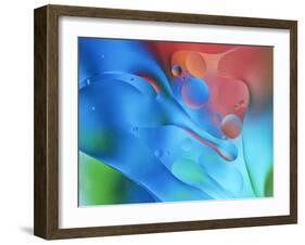 USA, Pennsylvania, Erie. Oil Abstract-Ellen Anon-Framed Photographic Print