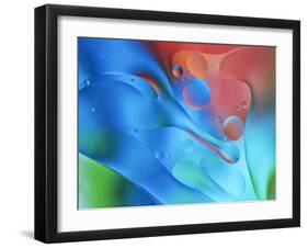 USA, Pennsylvania, Erie. Oil Abstract-Ellen Anon-Framed Photographic Print