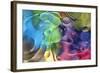 USA, Pennsylvania, Erie. Oil Abstract-Ellen Anon-Framed Photographic Print