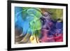 USA, Pennsylvania, Erie. Oil Abstract-Ellen Anon-Framed Photographic Print